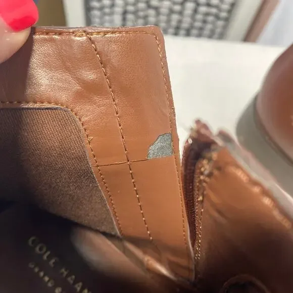Cole Haan Waterproof Brown Women Boots sz 11 - Picture 7 of 9
